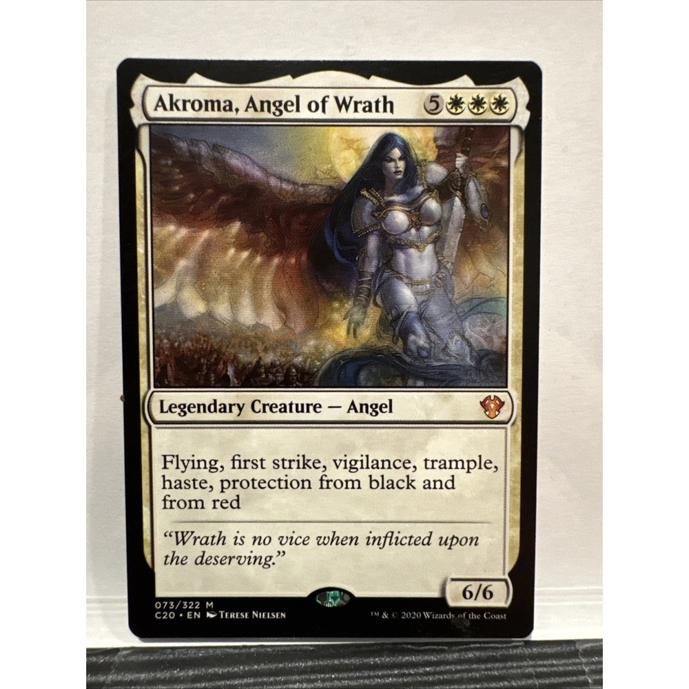 Akroma Angel of Wrath Commander 2020 MTG Magic Mythic Rare 073/322